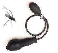 Universal Silicone Inflatable Balloon with Inflation Pump, Unique Curved Contour High Elasticity Expander-Y8 (Circular)