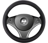 Universal Silicone Steering Wheel Protector Non-Slip Decoration Fits All Cars - Diameter 32-40cm/12.6-15.7 Inch