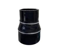 Universal Silicone Tubing Hose Car Intercooler Turbo Intake Pipe Coupler Straight Reducer Black ID 16mm to 180mm(ID35 mm-45 mm)