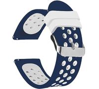 Universal Silicone Watch Band 18mm 20mm 22mm 24mm Width Quick Release Rubber Bands for Men Women