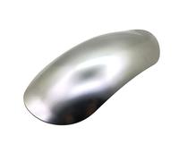 Universal Silver Motorcycle Unpainted Short Mudguard Front Fender Scooter Offroad For Harley For Davidson Chopper Cafe Racer Old School Touring
