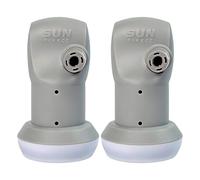 Universal Single LNB HD Digital Satellite Signal Receiver Weatherproof Design HD Linear Satellite Dish Receiver for The New Tricolor 75 Satellites