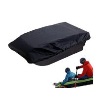 Universal Sled Pull Tarp - Heavy Duty Oxford Cloth, Rain Dust Mud Proof, Elastic Fastening System Hood | Backyard Lawn Garden Vehicle Cargo Carrier Pulk Wilderness Trekking Expedition Hunting Game