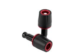 Universal Slider Frame Sliders Crash Pad Protector 10mm Screw CNC Aluminum Alloy Motorcycle Crash Slider for Large Displacement Bikes (Red)