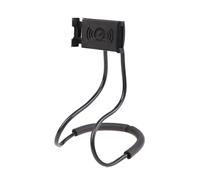 Universal Smart Mobile Phone Stand Hanging On Neck Cell Phone Mount Holder Flexible Lazy Bracket DIY Free Rotating For Multiple Functions for Taking Videos & Group Photos