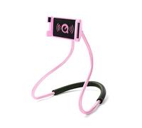 Universal Smart Mobile Phone Stand,Hanging On Neck Cell Phone Mount Holder, Flexible Lazy Bracket DIY Free Rotating For Multiple Functions