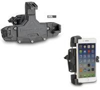Universal Smartphone Holder with Motorcycle Scooter Bicycle Quad Mounting