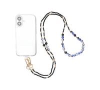 Universal Smartphone Shoulder Strap with Removable Elegant Pearls
