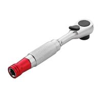 Universal Socket Wrench Double Headed Reversible Heavy Duty Repair Tools | 1/4inch High Torque Ratchet Wrenches for Motorcycle Home Woodworking Cabinet Construction Mechanic Men