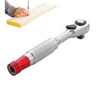 Universal Socket Wrench Double Headed Reversible Heavy Duty Repair Tools | 1/4inch Tight Space Ratchet Wrench for Car Motorcycle Bike House Plumbing Furniture Mechanic Men