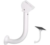 Universal Solar Panel Wall Mount Bracket - 30cm L-Shape Mount with Adjustable Arm & Tilt Head, Compatible with Ring, Blink, Arlo, Eufy, Wyze, Reolink and Other Solar Panels