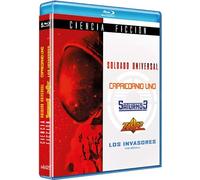 Universal Soldier + Capricorn One + Saturn 3 + Zardoz + The Recall Blu Ray Box Set 5 Science fiction Films