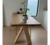 Universal Solid One-Piece Wood Table Top, Workbench Top Rectangular Particle Board for Standing Desk, Home Office Pantry Cabinet Shelves Organizer(WxL 34x38in/86.4x96.5cm)