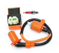 Universal Sparking Plug 6 Pins Wire CDI Ignition Coil For Spark Plug Fits GY6 Motorcycles 50CC 125CC 150CC Scooter Kill Switch Coil