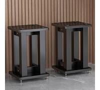 Universal Speaker Stands - 1 Pair Floor Stands for Bookshelf Speakers - Supports up to 66 lbs - Ideal for Home Theater and Living Room Use