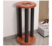 Universal Speaker Stands Bookshelf Speakers Holder, Heavy Duty Loudspeaker Racks with Vibration Absorption Pads, Studio Monitors Stand Hollowed Bases