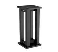 Universal Speaker Stands for Bookshelf & Floor Speakers - Durable Holders for Home Theatre 3D Surround Sound Systems Perfect for TV Setup & Enhanced Audio Experience