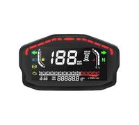 Universal Speedometer Digital Odometer RPM Motorcycle Meter Display Motorbike Dashboard Gauge For 2,4 Cylinders Odometer(Type c)
