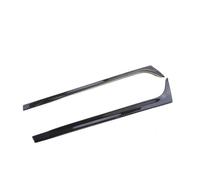 Universal Spoiler For VW for Polo Mk5 6R 6C 2009 2017 Car Rear Window Side Spoiler Fins Moulding Trim Strip Decorative Accessories(Carbon texture)