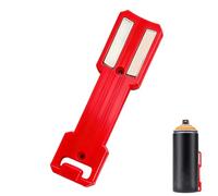 Universal Spray Can Storage Holder - Reinforced Aluminum Tray, Adjustable Wall Rail, High Capacity Equipment Organizer | Efficient Garage Basement Workshop Warehouse Utility Task Management