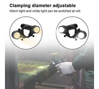 Universal Sprayer Light Adjustable Rechargeable Fill-in Light for Sprayer Lighting Airbrush (with Battery)