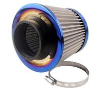 Universal Stainless Steel Auto Air Intake System good Flow Cone Cold Filter 60MM 65MM 70MM 75MM AF07 Intake Pipe Kit(65mm)