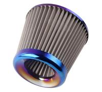 Universal Stainless Steel Auto Air Intake System High Flow Cone Cold Air Filter 60MM 65MM 70MM 75MM AF07(70mm)