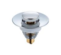 Universal Stainless Steel Basin Pop-Up Bounce Core Basin Drain Filter Hair Catcher Sink Strainer Bathtub Stopper Bathroom Tool(1PCS)