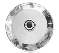 Universal Stainless Steel Pot Lid 30 cm - Durable Frying Pan & Saucepan Cover with Ergonomic Heat Resistant Knob - Ideal Replacement for Everyday Home Cooking - Frying Pan Lid
