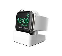 Universal Stand Compatible with All Apple Watch Series - Cozycase Charging Station Dock Holder, Support Nightstand Mode Stand Compatible with iWatch 9/8/SE/7/6/5/4/3/2/1, 45/44/42/41/40/38(White)