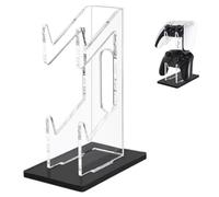 Universal Stand for Game Controller and Headset Stand, Dual Layer Acrylic Hang Gamepad Storage Rack, Display Compatible With Xbox, PS5, PS4