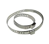 Universal Steel Driveshaft CV Joint Boot Clip Set - Outer & Inner - PAIR x1
