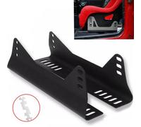 Universal Steel Side Mount Brackets Pair For Racing & Bucket Car Seats