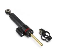 Universal Steering Stabilizer For Motorcycles For MT10 For MT-10 MT 07 For MT-07 For MT09 Universal Motorcycle Adjustable Steering Damper Stabilizer(255mm Carbon fiber)