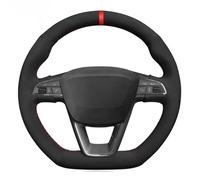 Universal Steering Wheel Cover For Seat For Leon For Cupra R For ST For For For For Ateca For Car Steering Wheel Cover(Red Blue Thread)