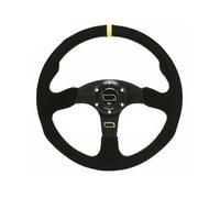 Universal Steering Wheel Universal 14inch Anti-Slip Synthetic material Racing Steering Wheel Thickened Car Modification Sports Deep Dish Design