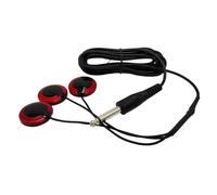 Universal Stick on Transducer 6.35mm Endpin Output Output Pickup Piezo 3 Transducer for Acoustic Guitar