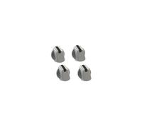 Universal Stoves Belling 35mm White Cooker Control Knob Pack of 4