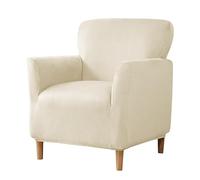 Universal Stretch Recliner Chair Cover Soft Armchair Protector Machine Washable Removable Slipcover for Relaxing Armchair A-Beige B 1PC