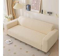 Universal Stretch Sofa Cover for Cats Washable Non-Slip Couch Protector All Seasons Furniture Slipcover for Corner Sofas & Armchairs (L 190-230cm)