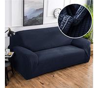 Universal Stretch Sofa Cover, Printed Furniture Protector for All Seasons, Non-Slip Elastic Bottom, Washable, Fits 4-Seat Sofas (92-118 Inches) - Stylish Home Décor