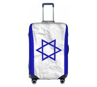 Universal Stretch Suitcase Cover Israel Israeli Flag Carry On Luggage Sleeve Anti Scratch Travel Baggage Protector for Women Medium