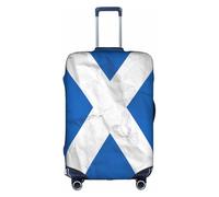 Universal Stretch Suitcase Cover Scotland Scottish Flag Carry On Luggage Sleeve Anti Scratch Travel Baggage Protector for Unisex Women X-Large