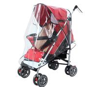 Universal Stroller Rain Cover - Waterproof Baby Buggy Cover with Air Holes and Transparent Window, Waterproof Rainwear Cover, Protects Against Rain, Snow, Dust, and Sunlight for All Seasons