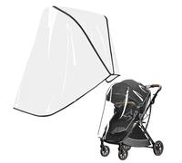 Universal Stroller Raincover, Universal Stroller Cover, Waterproof and Windproof Rain Cover with Transparent Film, Baby Rain and Wind Protection