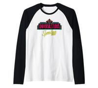 Universal Studios Spring Break 2026 Neon Logo Raglan Baseball Tee