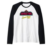 Universal Studios Summer Vacation 2026 Neon Logo Raglan Baseball Tee