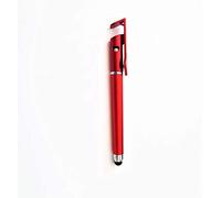Universal Stylus Pen Holder for Huawei P40 Lite 5G Smartphone 3 in 1 Ballpoint Pen Tablet Writing Universal Red