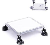 Universal Suction Cup Mount for Satellite Antennas, Heavy-Duty Sunroof & Window Mounting Kit with 4 Suction Cups for Cars, RVs, Boats (Compatible with Mini Satellite Antennas)