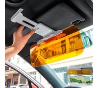Universal sun visor extension for car 2 in 1 Car Sun Visor with Polarized Glare Protection Extender Day and night use anti glare sun visor for car